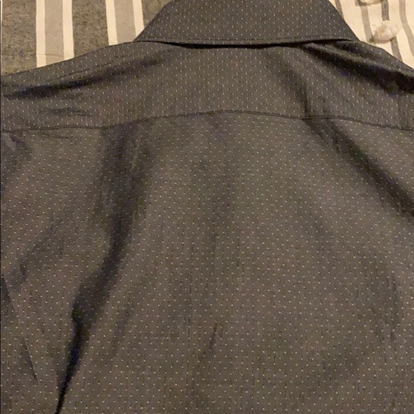 Brand New W/o Tag Express Blue Polka Dot Dress - Picture 6 of 6